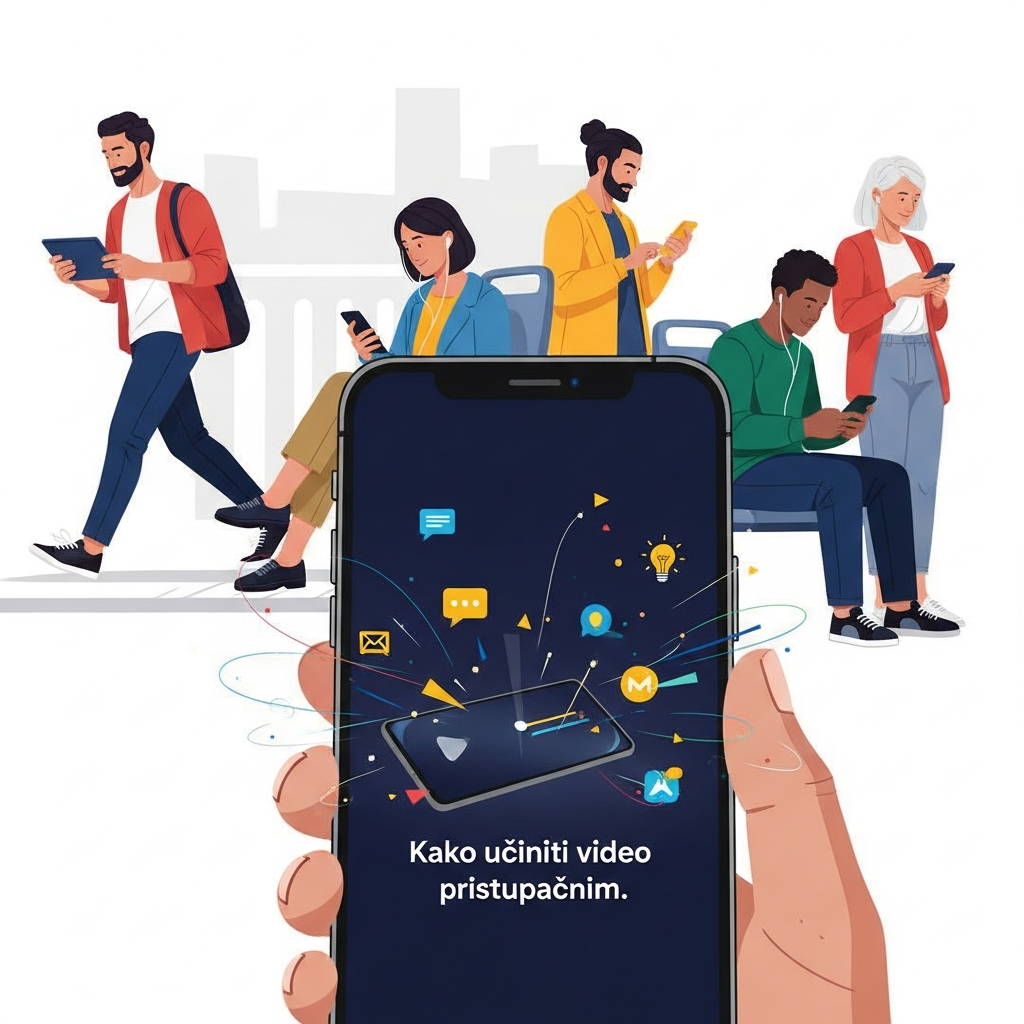 Kako učiniti video pristupačnim uz titlove i vizuelne efekte